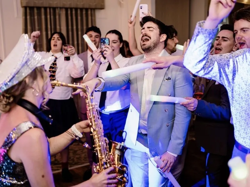 A Stunning Summer Wedding in Skipton with a Saxophonist